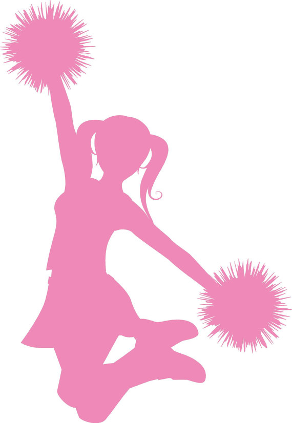 Cheer Clipart Black And White