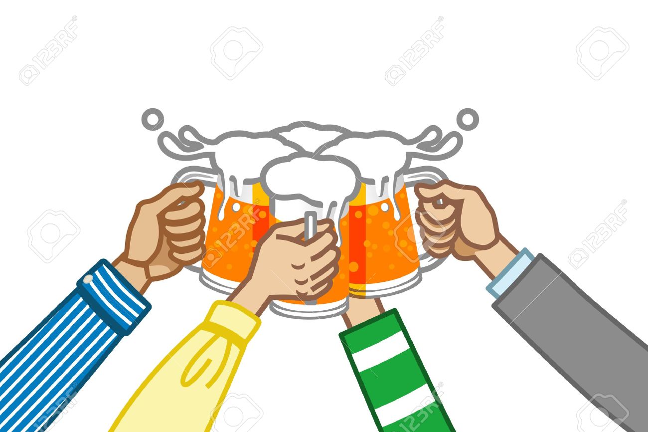 Cheers To You. Clip Art, Vect