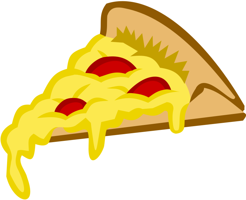 cheese pizza slice clip art - Cheese Pizza Clipart