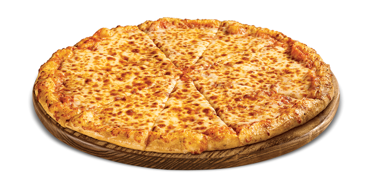 Slice of cheese pizza close-u