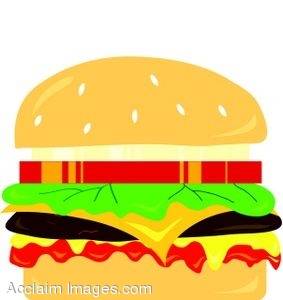 Cheeseburger Clipart Image: . cheeseburger clipart