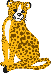 Cheetah Clip Art