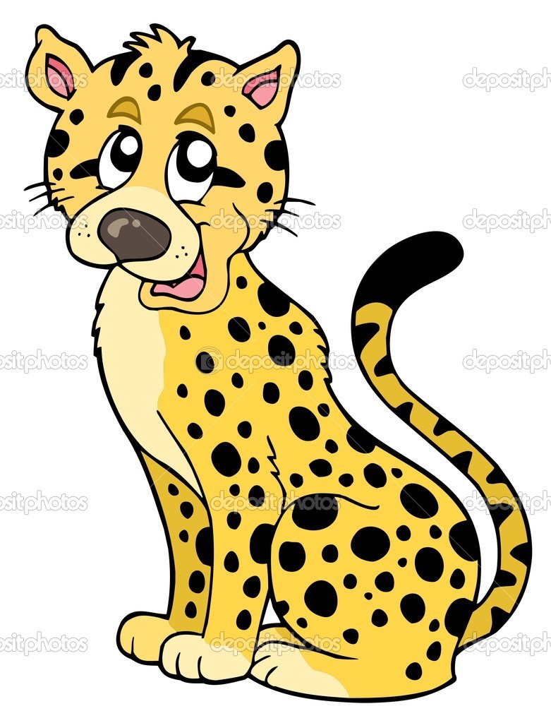 Cheetah Clipart Depositphotos - Cheetah Clip Art