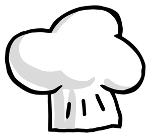 chef hat clipart black and wh - Chef Hat Clip Art