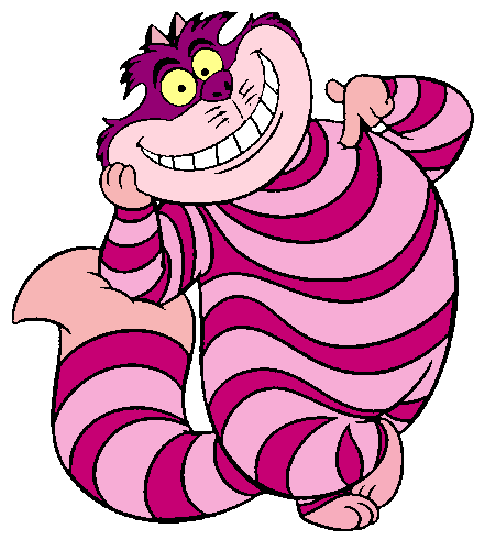 Cheshire Cat Clipart From Dis - Cheshire Cat Clip Art