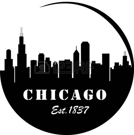 chicago skyline: Chicago Skyline Logo