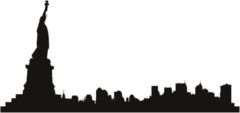 Chicago Skyline Clipart craft projects, Building Clipart - Clipartoons; Nyc Skyline Clip ...