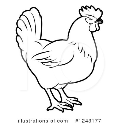 Chicken clipart: (RF) Chicken Clipart