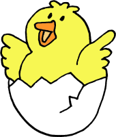 Baby Chick Clipart #1