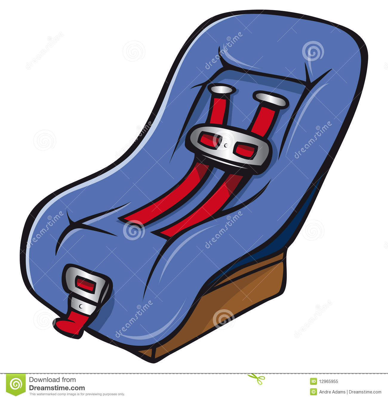 Child Car Seat Clipart Child  - Car Seat Clip Art