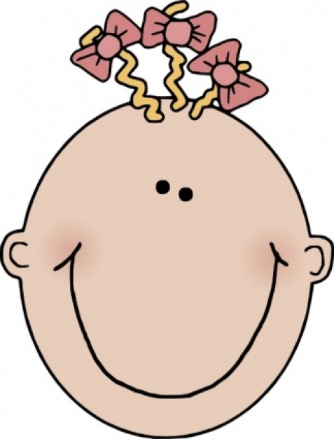 ... Baby Face - ClipArt Best 