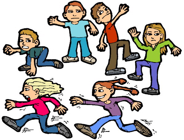 children playing clipart blac - Children Playing Clipart