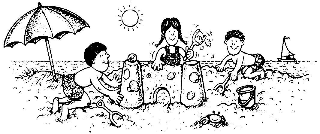Children Playing Clipart Black And White - Gallery