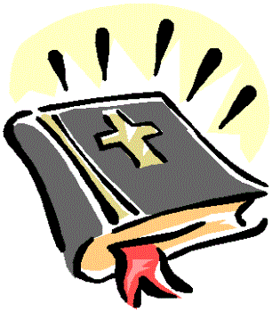 Children reading the bible cl - Free Bible Clip Art
