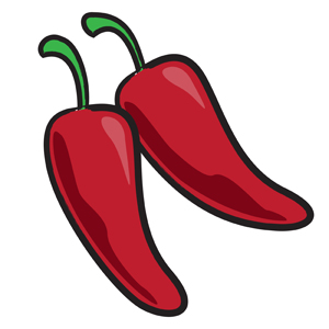 Chili pepper border clipart . - Chili Pepper Clip Art