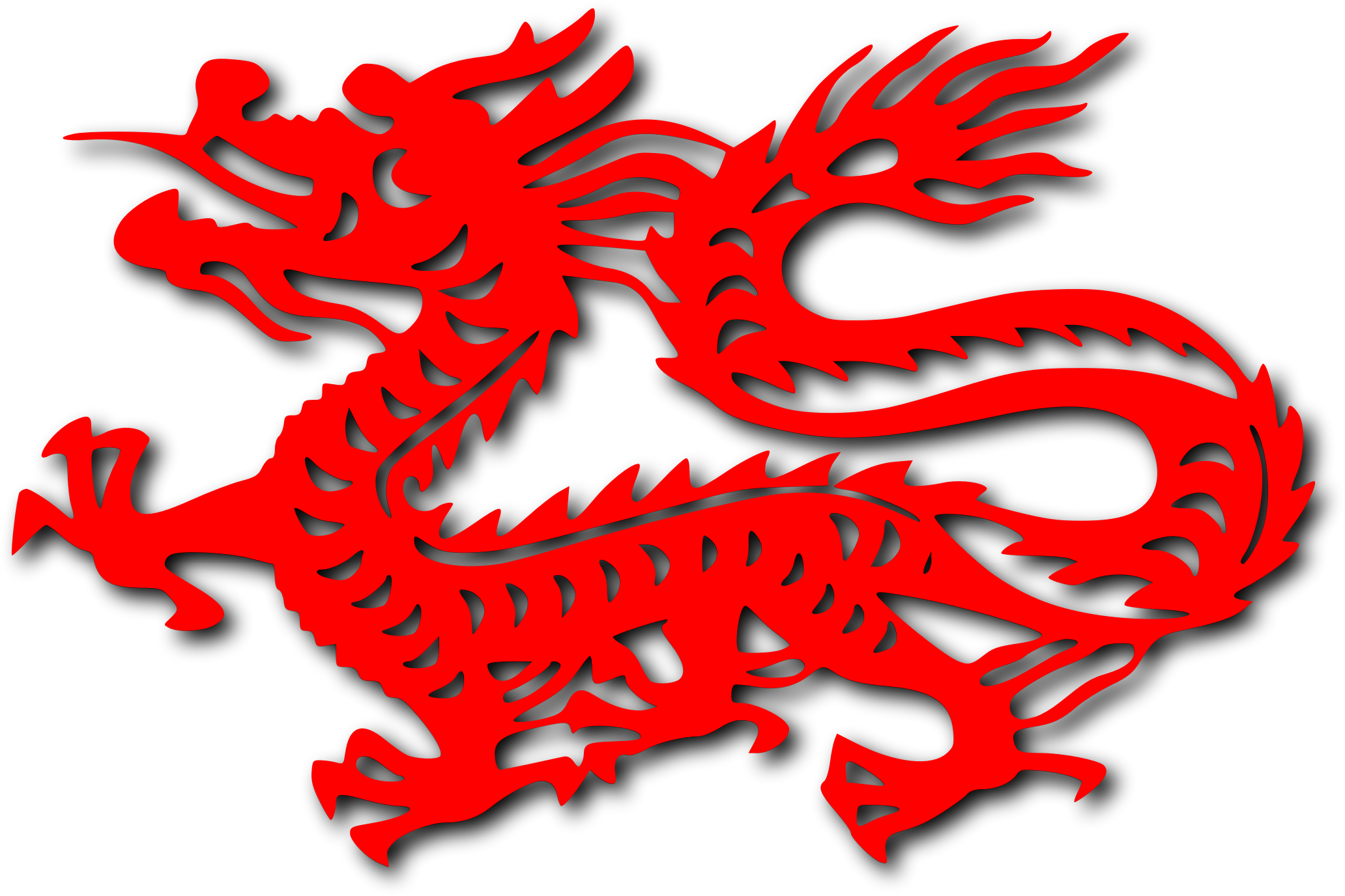 Chinese Dragon By Grin - Chinese Dragon Clipart