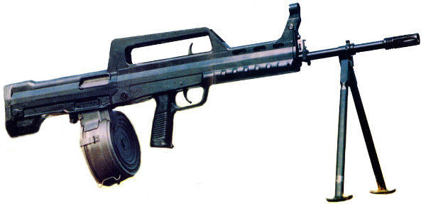 Chinese Light Machine Gun Typ - Machine Gun Clip Art