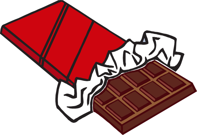 Chocolate Bar vector art .