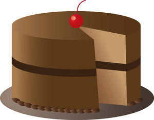 Chocolate Cake Clip Art Images Chocolate Cake Stock Photos Clipart