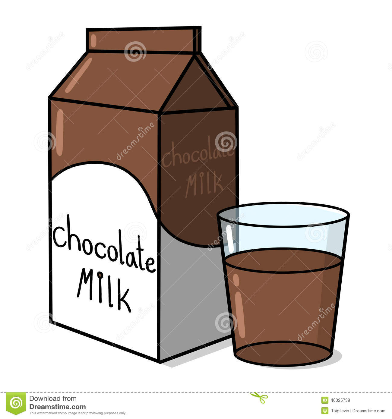 Chocolate Milk Carton And A ..