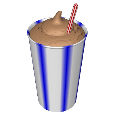 Chocolate Milkshake - Milkshake Clipart