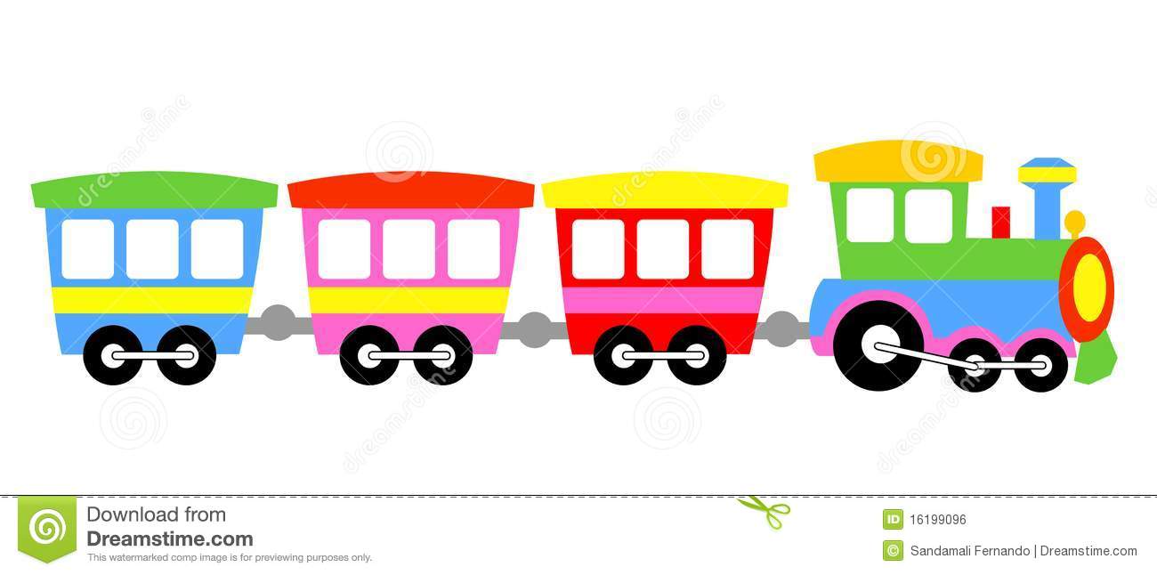 choo choo train clipart - Toy Train Clipart