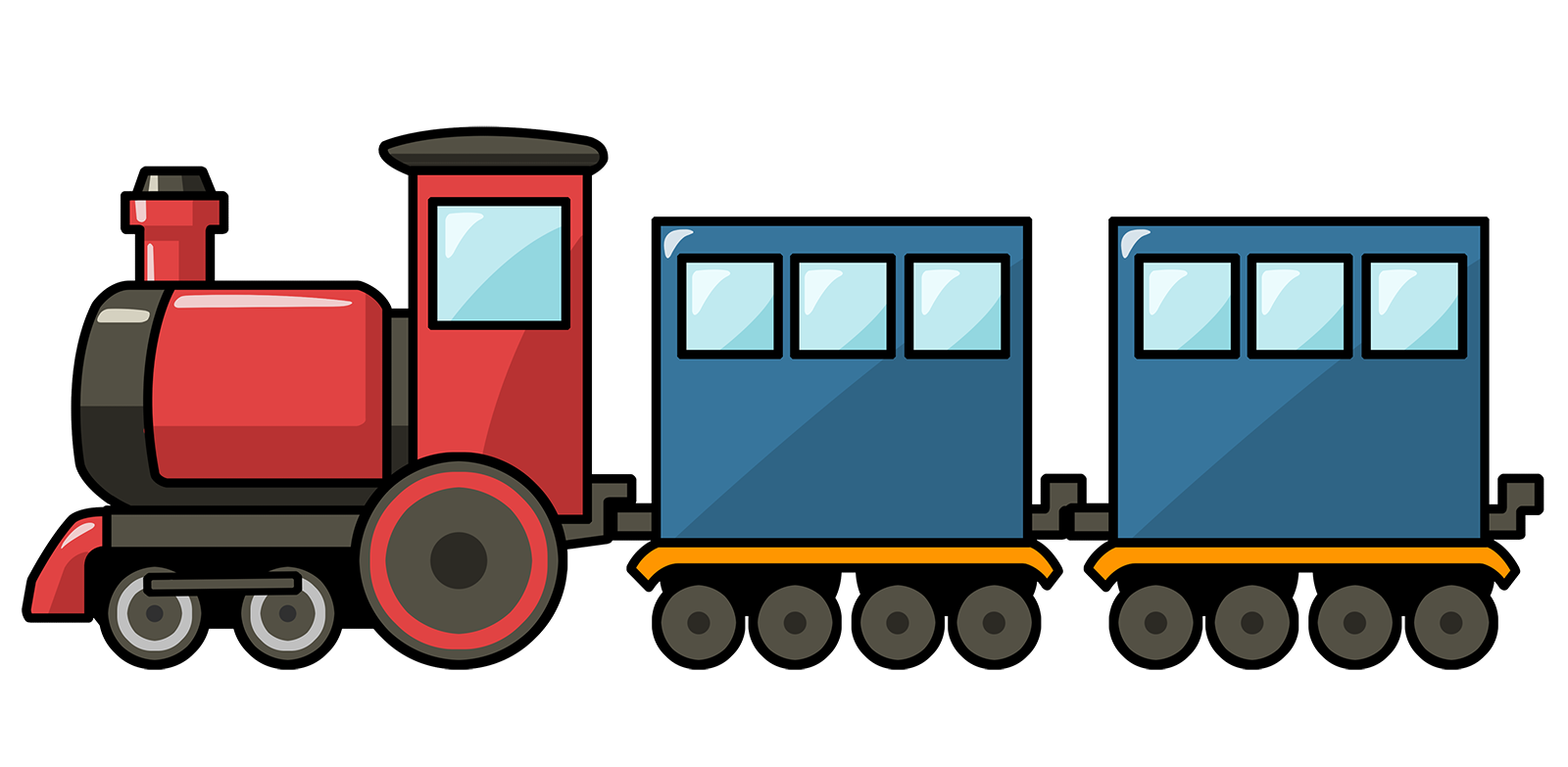 Toy trains clipart free clipa