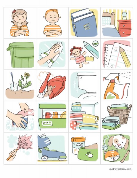 Chores clip art printable pictures and free printable on 2