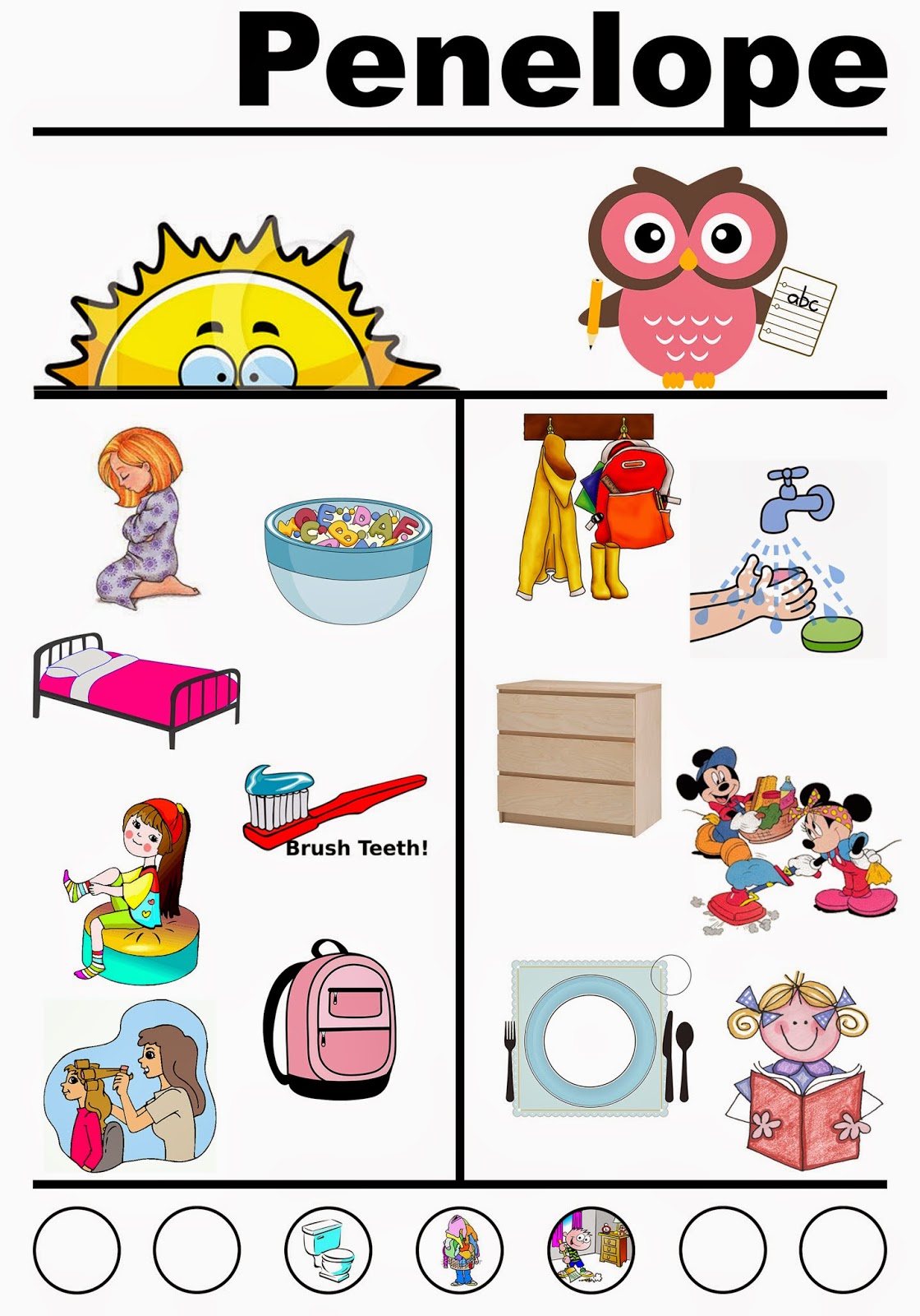 Chores For Kids Clipart.