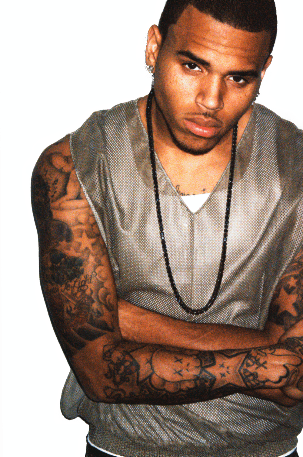 Chris Brown Close Up