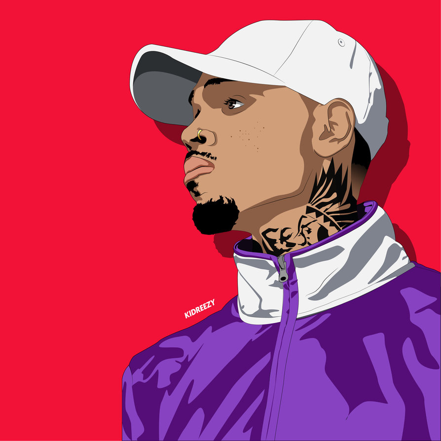 Chris Brown X Snipes by Kidreezy ClipartLook.com 