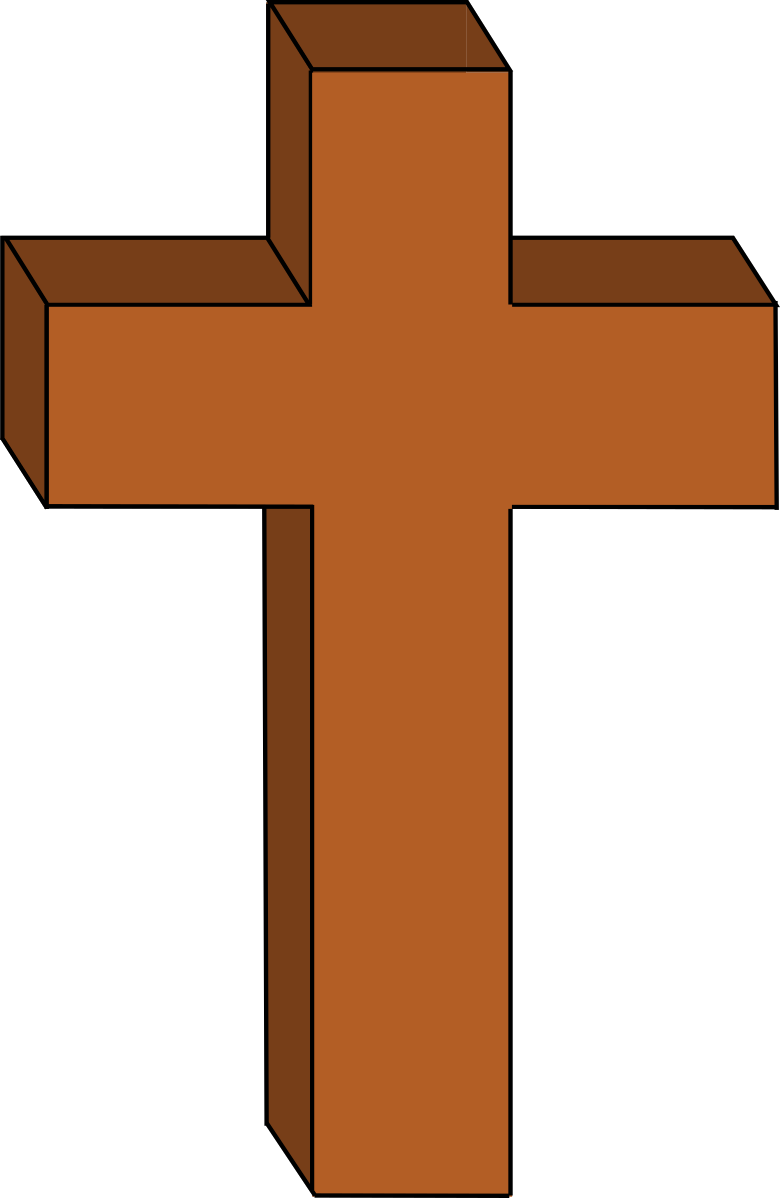 Image of Christian Cross Clip