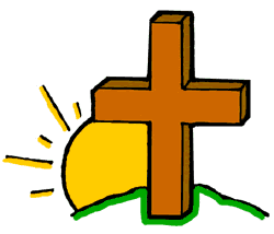 Christian Easter Activities . - Easter Cross Clipart