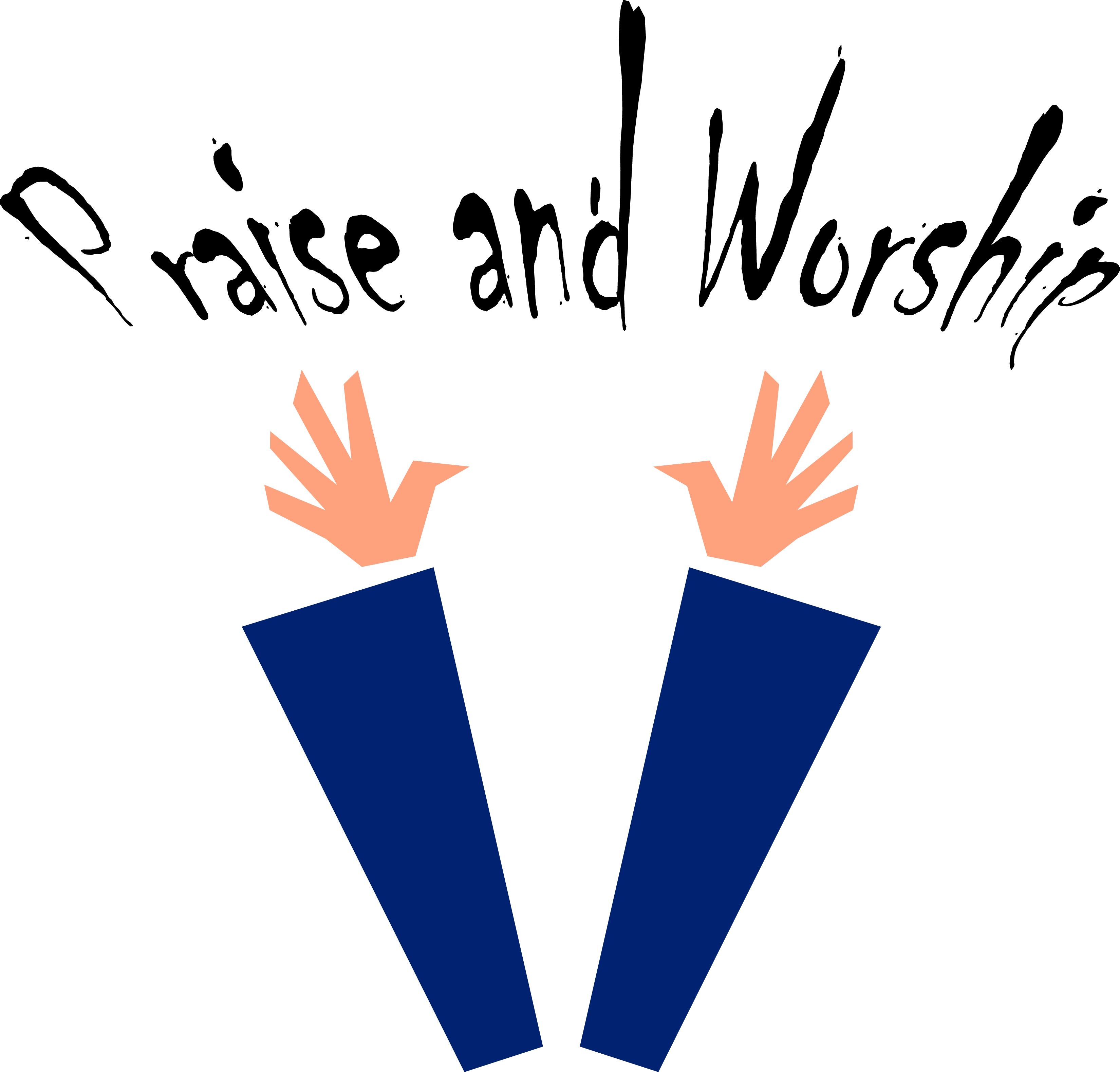 Christian Praise And Worship  - Worship Clipart