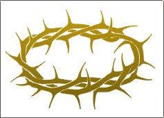 Christian Vector Clipart For  - Crown Of Thorns Clipart