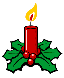 Christmas Clipart Candles Fre