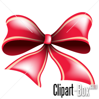 christmas ribbon clipart