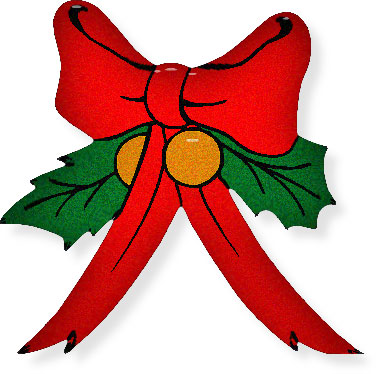 Christmas Ribbon Png Clipart 