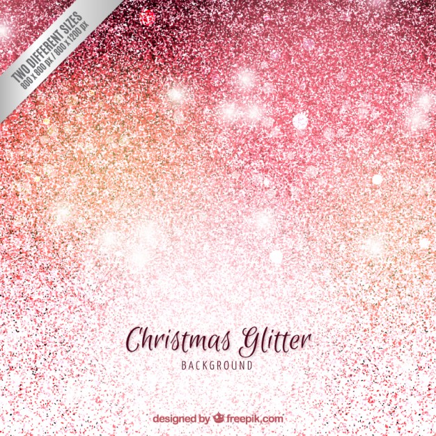 Christmas background in glitter style