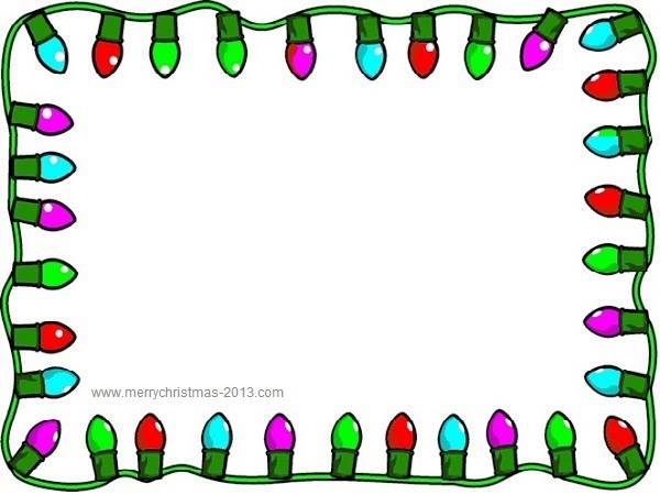 Christmas border clip art mic - Microsoft Word Clip Art Free