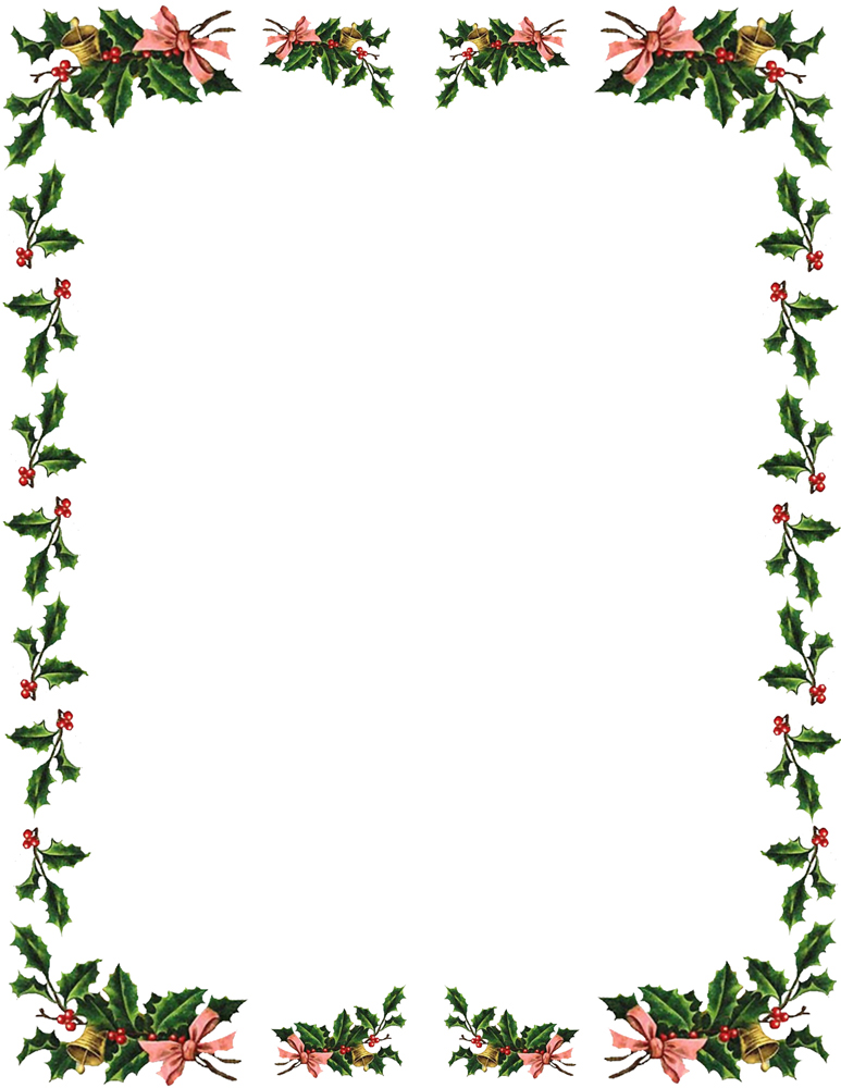 Christmas Frame Page Frames H