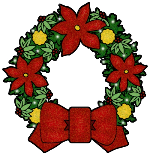 Wreath Clip Art Free Christma