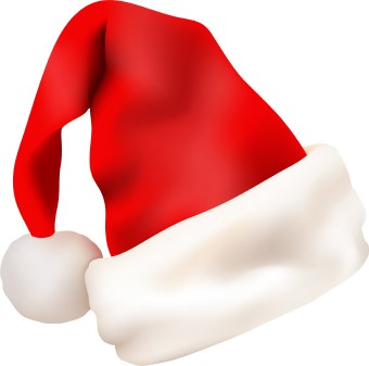 Christmas clip art - Santa Claus Hat Clipart