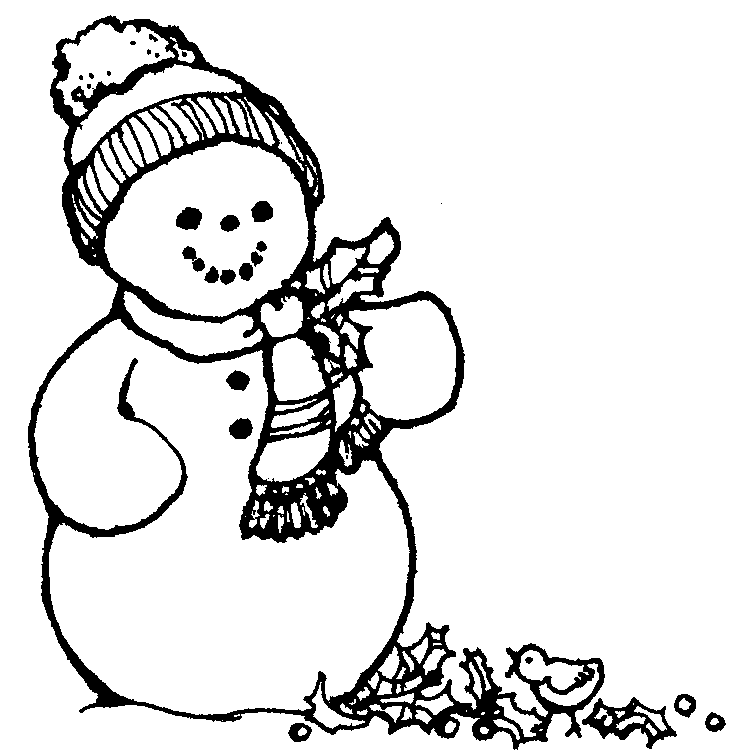 Christmas Clipart Black And White | Clipart library - Free Clipart. Christmas Snowman | Mormon