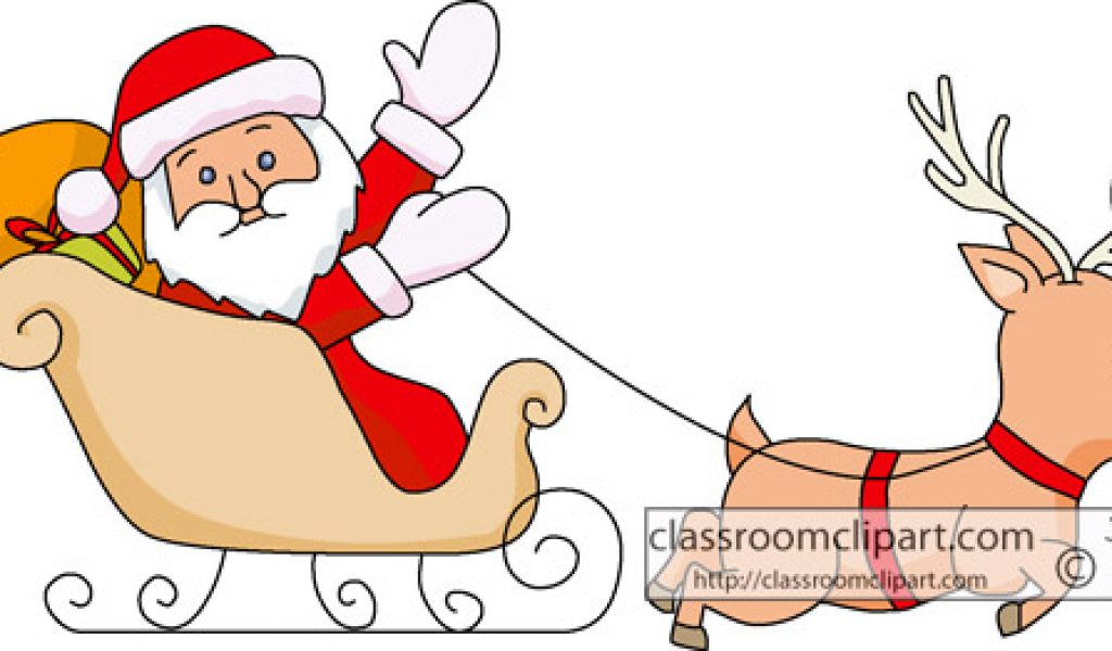 christmas clipart santa sleigh christmas sleigh clip art santa .