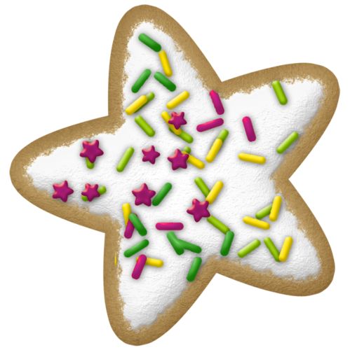 Christmas cookie clip art