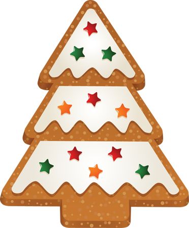 Christmas Cookies Clipart - B