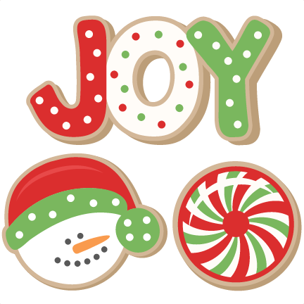 Christmas Cookie Set SVG . - Christmas Cookie Clipart