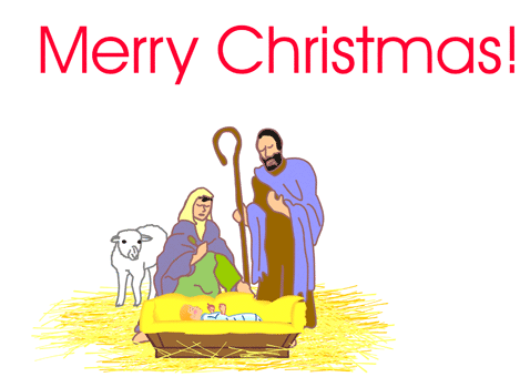 Christian Merry Christmas Cli