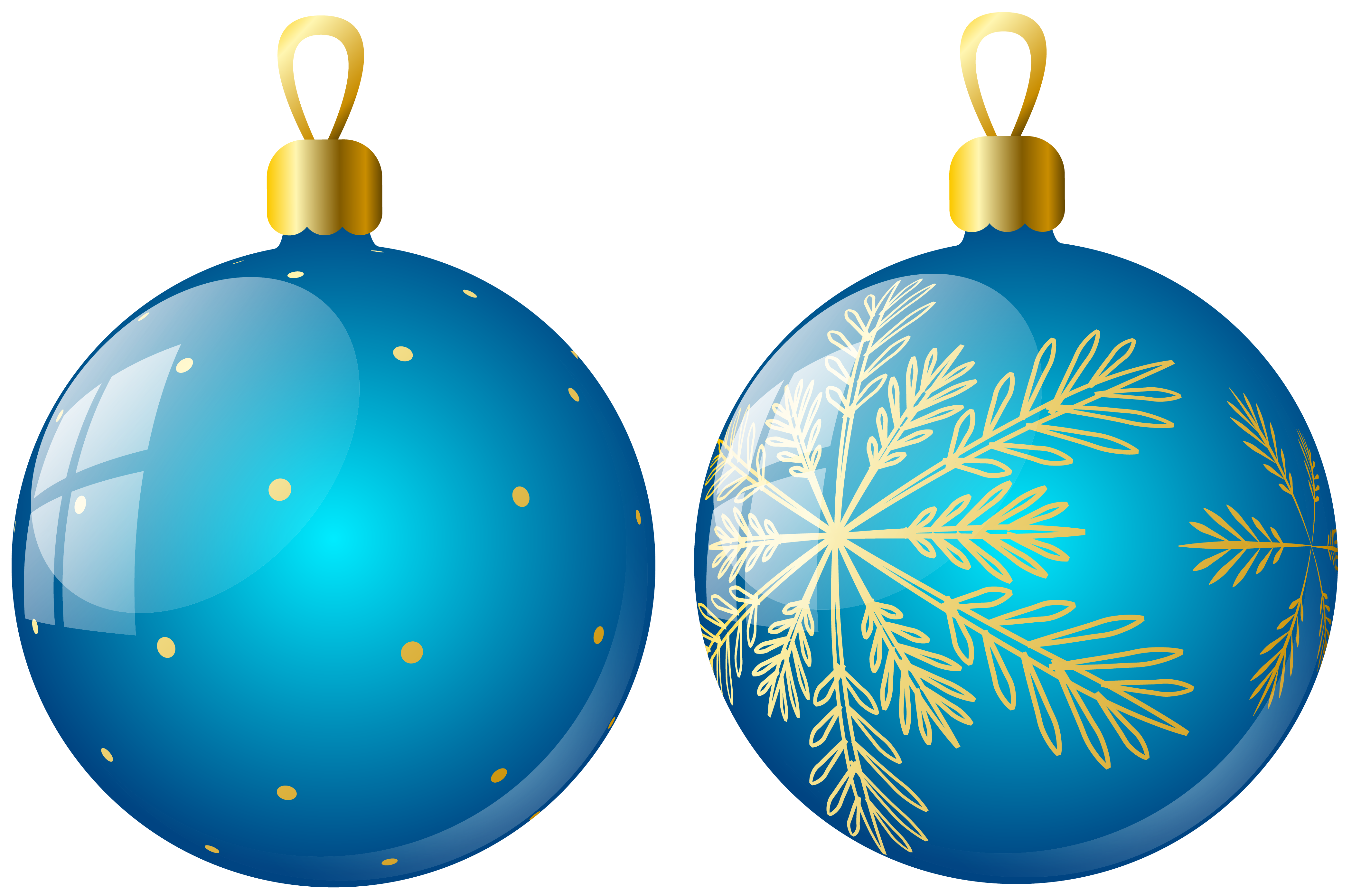 Christmas Decorations Clipart Balls Ornaments Clipart